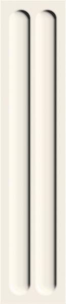 Monpelli White Cegielka Struktura C Polysk 6,5X29,8