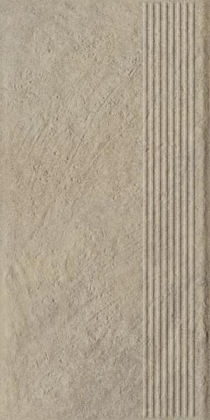 Eremite Crema Stopnica Prosta Struktura Mat 30X60