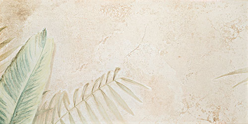Alabaster Shine Leaves B Obraz Gresowy Element 4 59,8X119,8