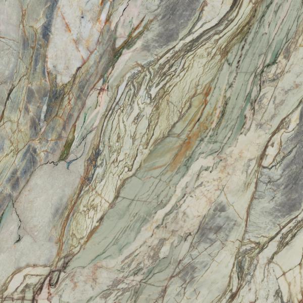 Abstract Green Gres Szkl. Rekt. Poler 119,8X119,8