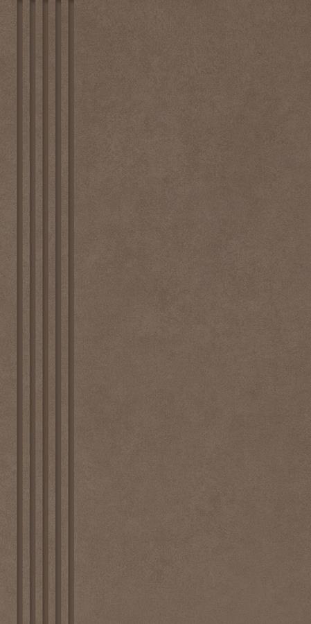 Intero Brown Stopnica Prosta Nacinana Mat. 29,8X59,8