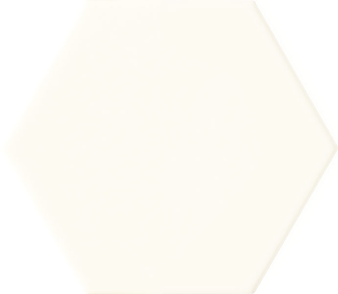 Burano White Hex 11X12,5
