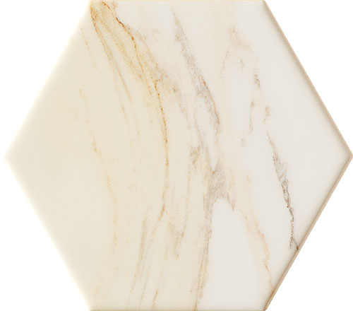 Flare White Hex 11X12,5