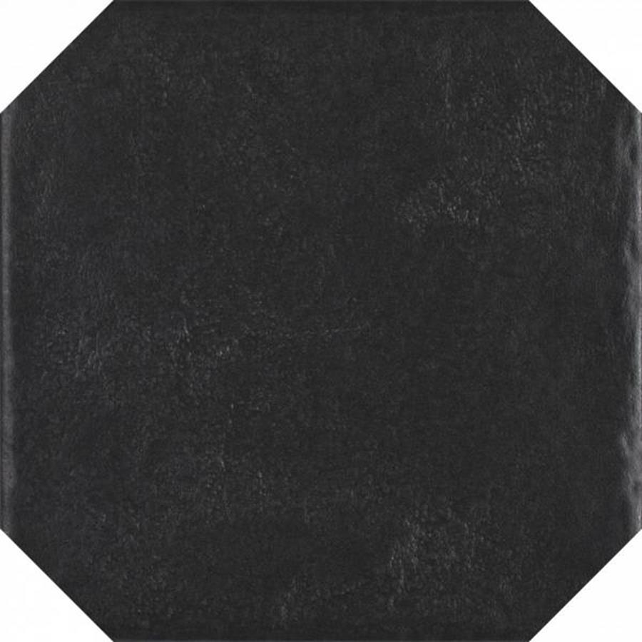 Modern Nero Gres Szkl. Struktura Octagon 19,8X19,8