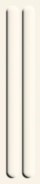 Monpelli White Cegielka Struktura D Polysk 6,5X29,8