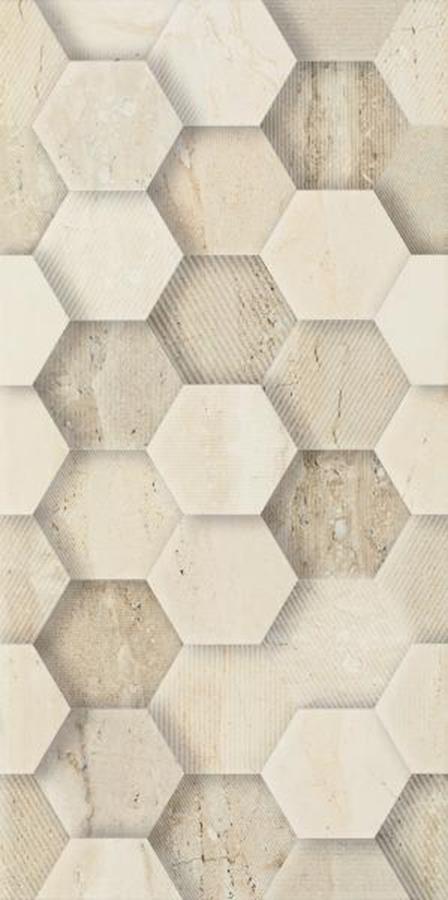 Sunlight Stone Beige Sciana Dekor Geometryk 30X60