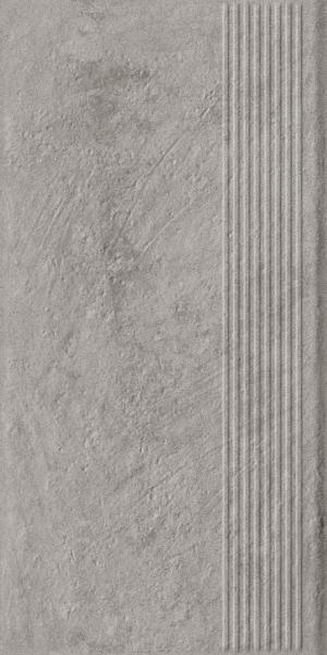 Carrizo Grey Stopnica Prosta Struktura Mat 30,0X60,0