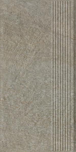 Eremite Taupe Stopnica Prosta Struktura Mat 30X60