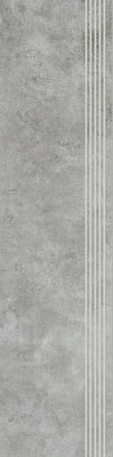 Scratch Grys Stopnica Prosta Nacinana Mat. 29,8X119,8
