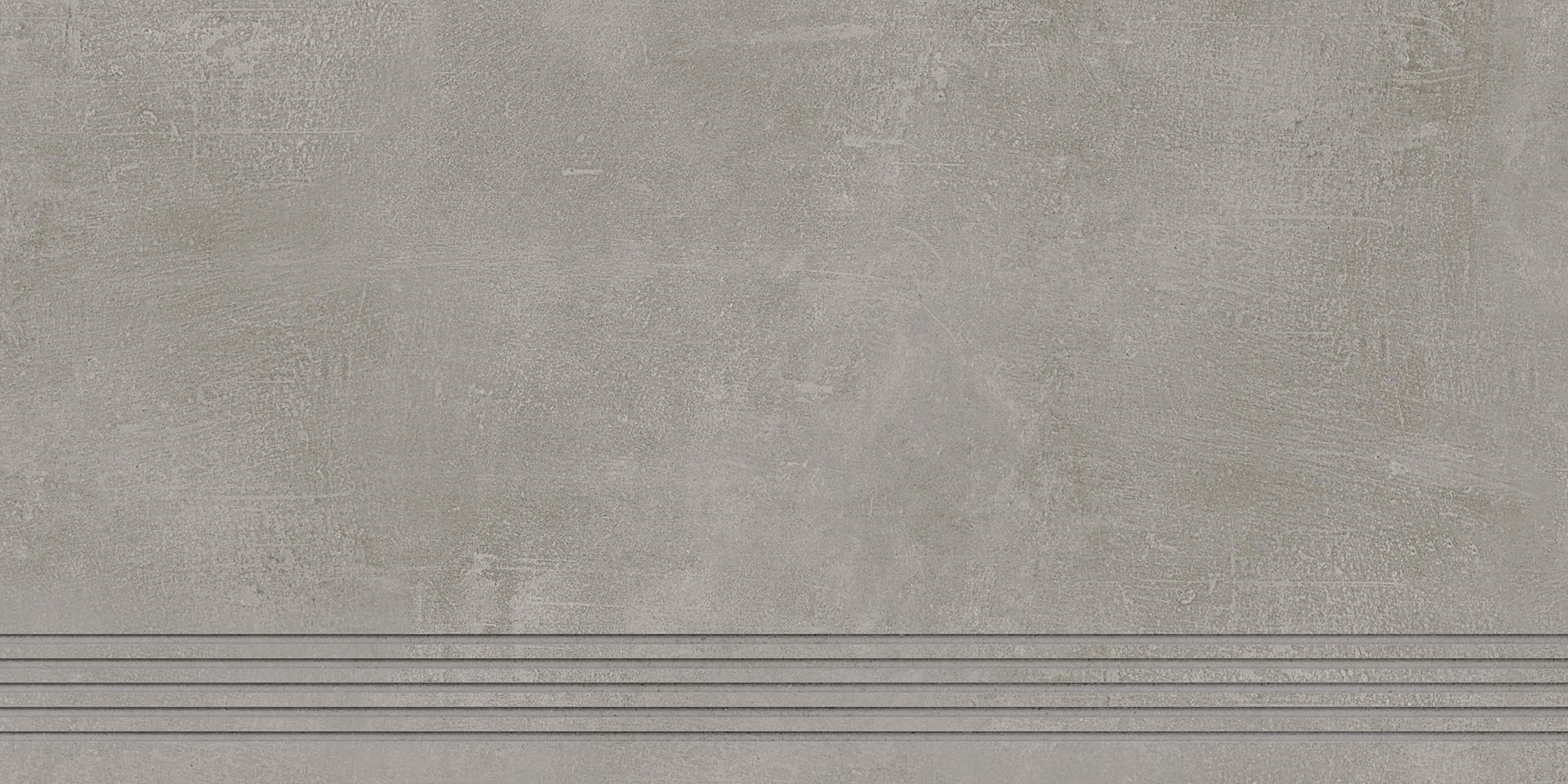 Stark Pure Grey Stopnica Gres Rekt. Mat. 30X60