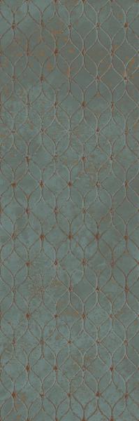 Unique Lady Green Sciana Rekt. Dekor 39,8X119,8