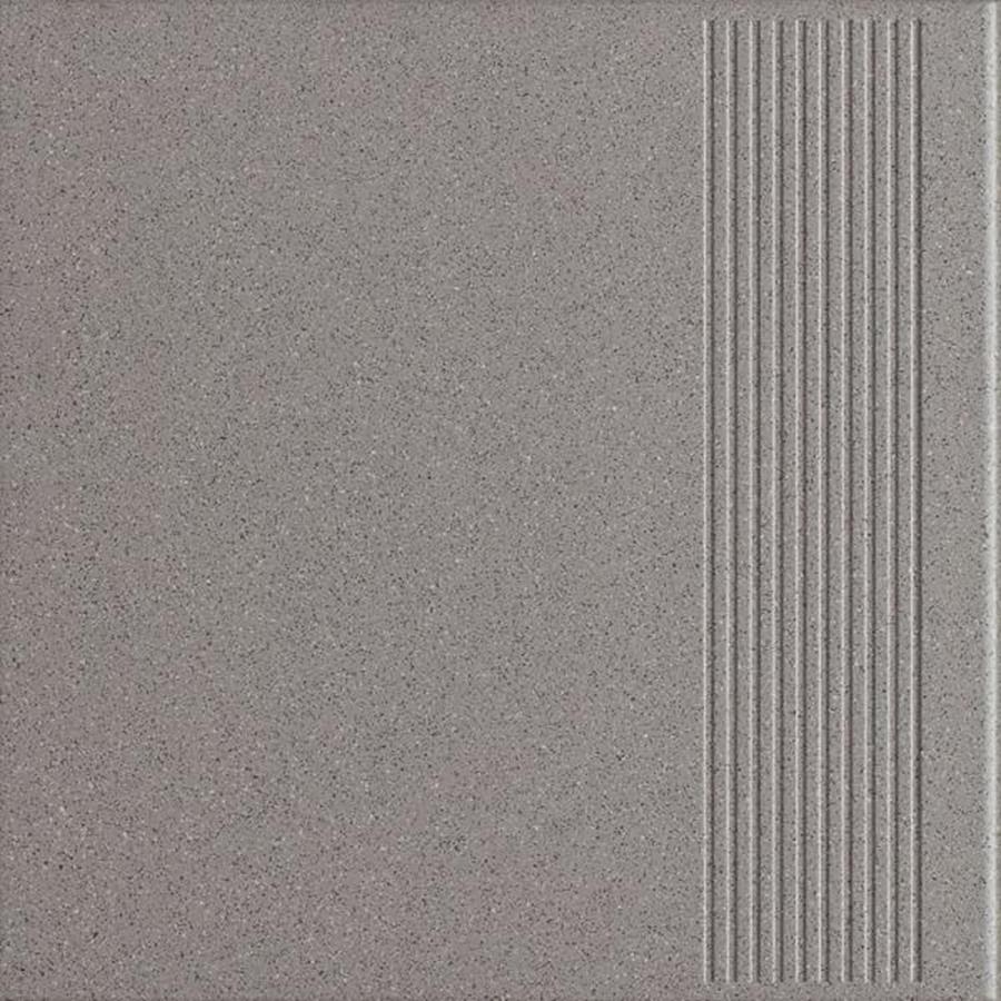 Bazo Grys Stopnica Prosta Gres Sol-Pieprz Mat. 30X30