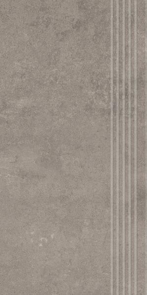 Pure Art Dark Grey Stopnica Prosta Nacinana Mat. 29,8X59,8