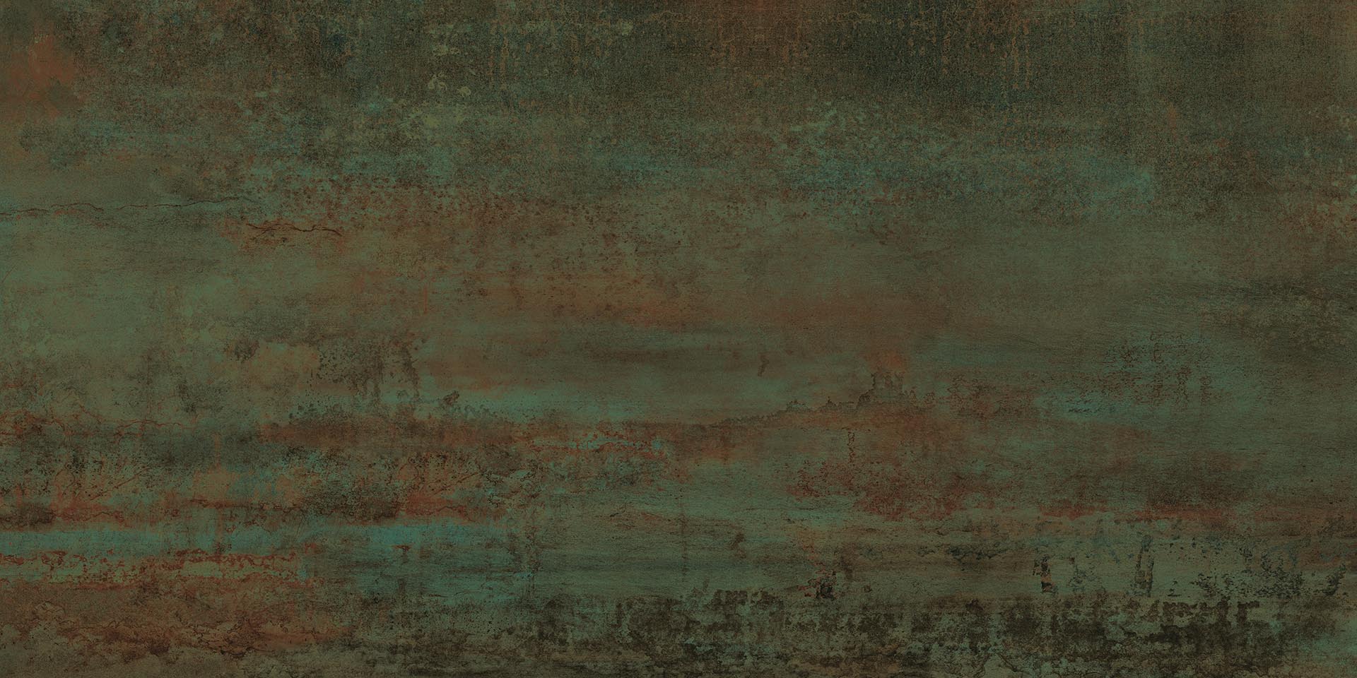 Grunge Turquoise Gres Rekt. Mat. 60X120