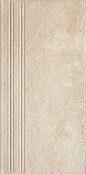 Scandiano Beige Stopnica Prosta 30X60