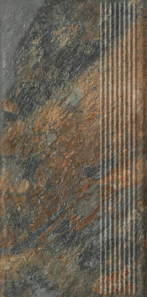Ardis Rust Stopnica Prosta Struktura Mat 30,0X60,0