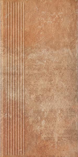 Scandiano Rosso Stopnica Prosta 30X60
