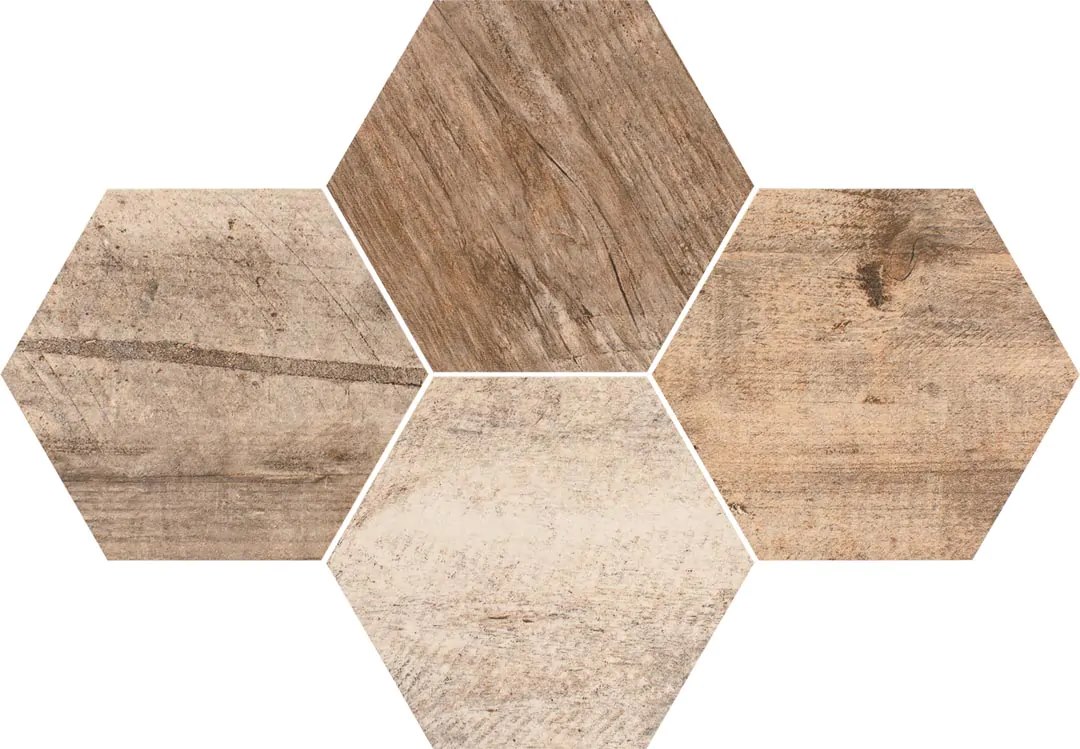 Stark Mosaic Hexagon 28,3X40,8