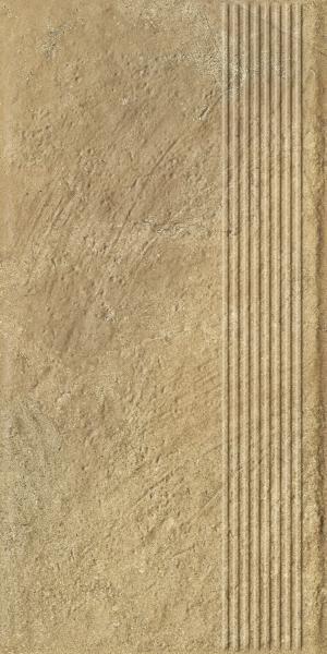 Eremite Beige Stopnica Prosta Struktura Mat 30,0X60,0