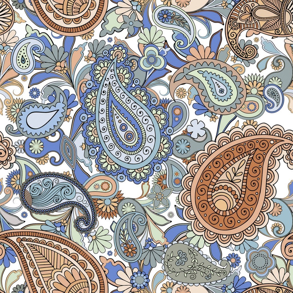 Paisley Nur Matt 25X25