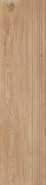 Heartwood Honey Stopnica Nacinana Struktura Mat. 29,8X119,8