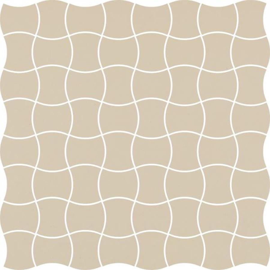 Modernizm Bianco Mozaika Prasowana K.3,6X4,4  30,86X30,86
