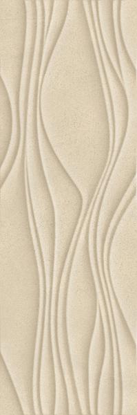 Serene Beige Sciana Struktura Rekt. 25X75