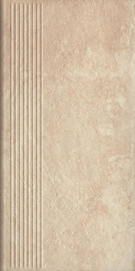 Scandiano Beige Stopnica Prosta 30X60