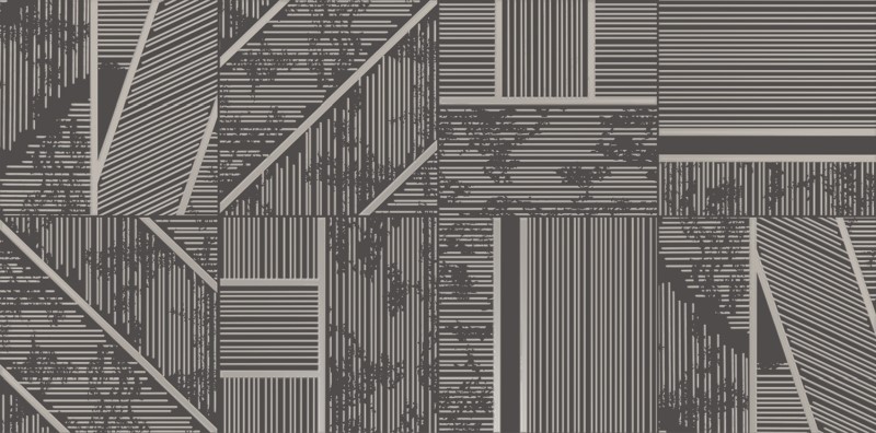 Duo Graphite B Dekor 29,8X59,8