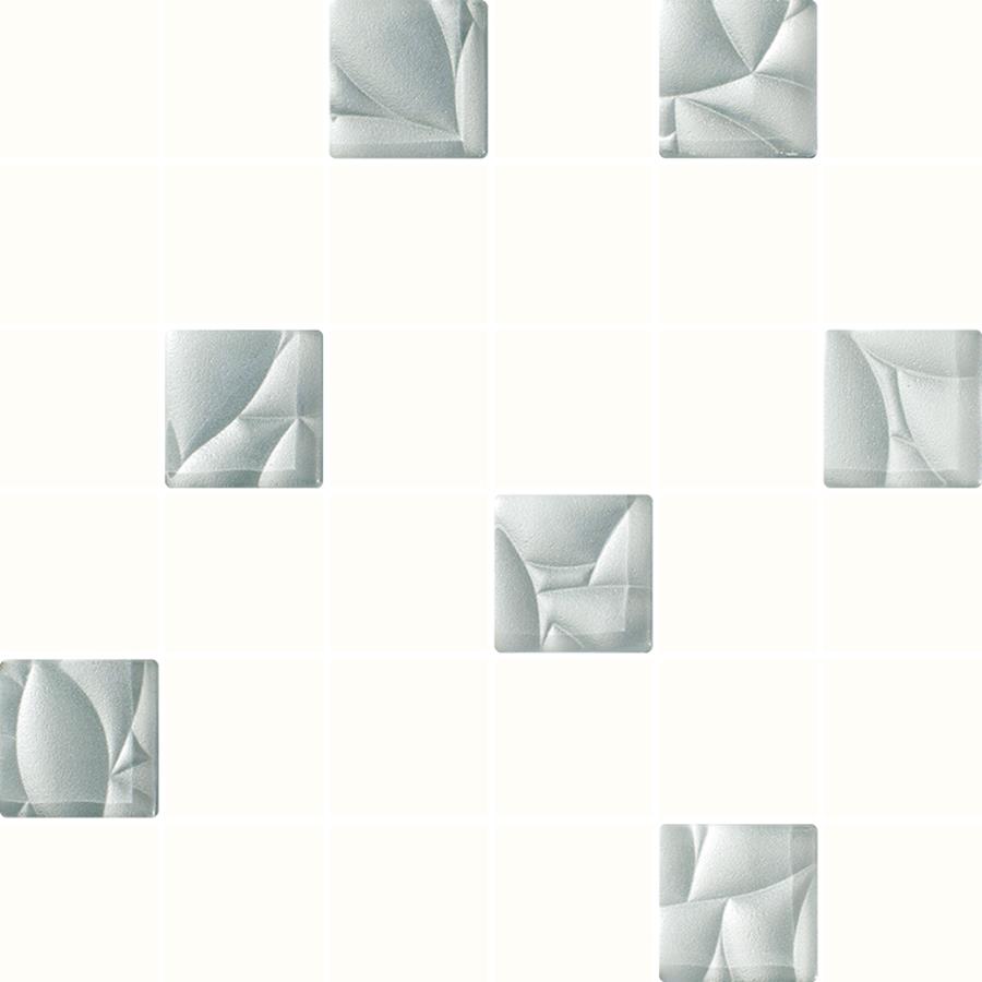 Esten Bianco/Silver Mozaika Cieta K.4,8X4,8  29,8X29,8