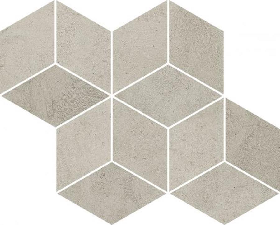 Pure City Grys Mozaika Prasowana Romb Hexagon 20,4X23,8