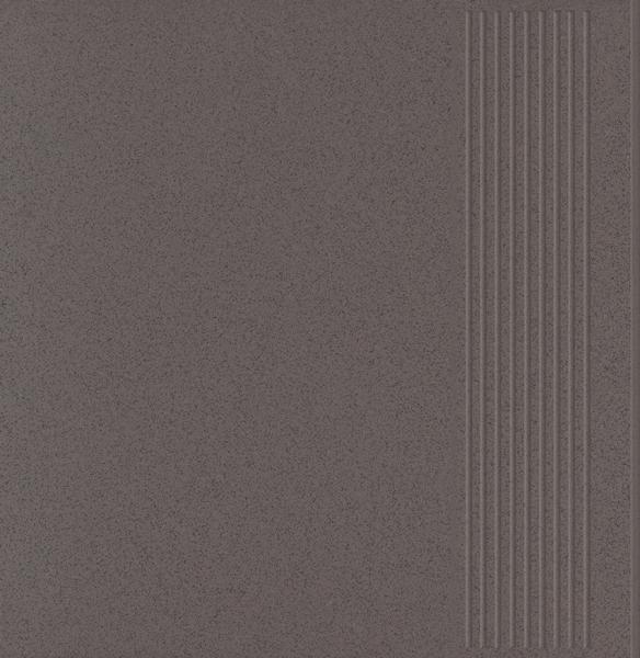 Salti Grey Stopnica Prosta Gres Impregnowany Sol-Pieprz Mat 6,5 Mm 30X30